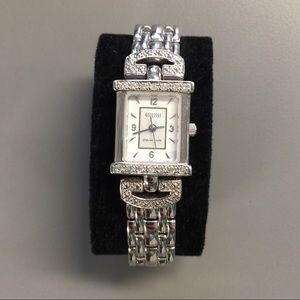 Ecclissi Sterling Silver Watch w/ Square Face